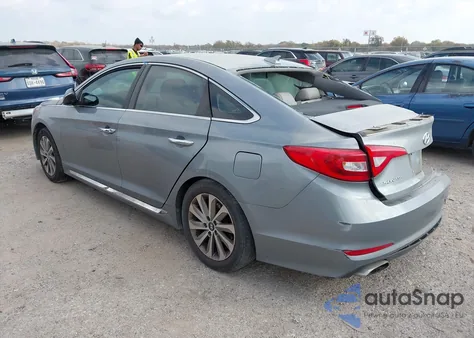2015 Hyundai Sonata Sport z USA, uszkodzony, nr VIN 5NPE34AF7FH097197